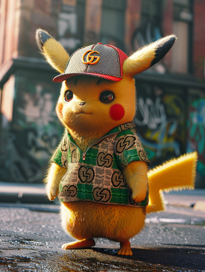 Pickachu in Gucci