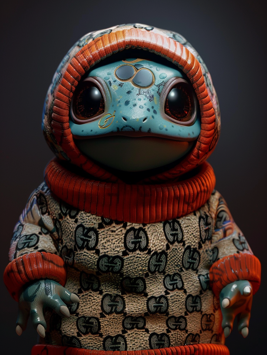 Squirtle in Gucci