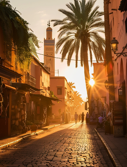 Marrakech Morocco Historic Medina