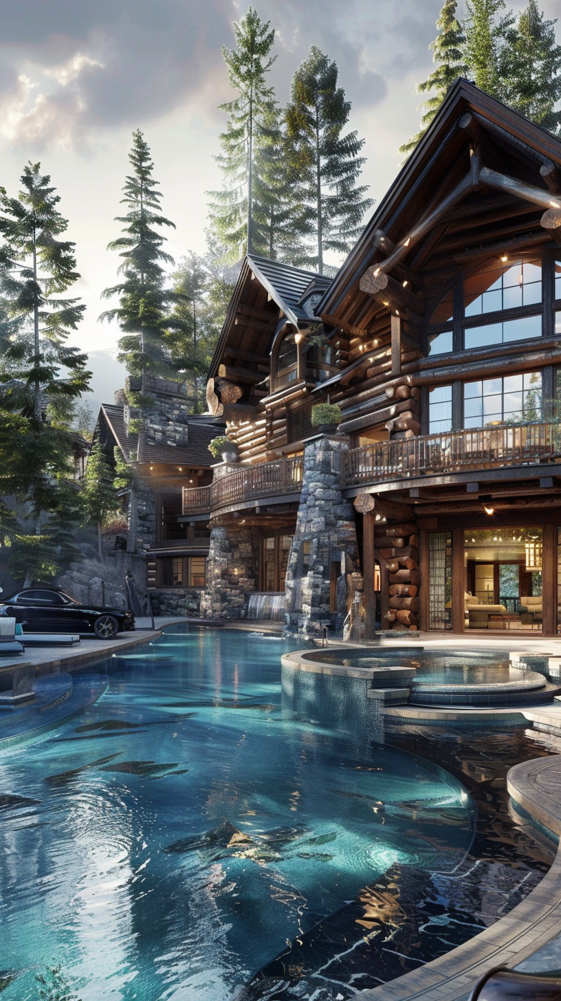 Pool Luxury chalet