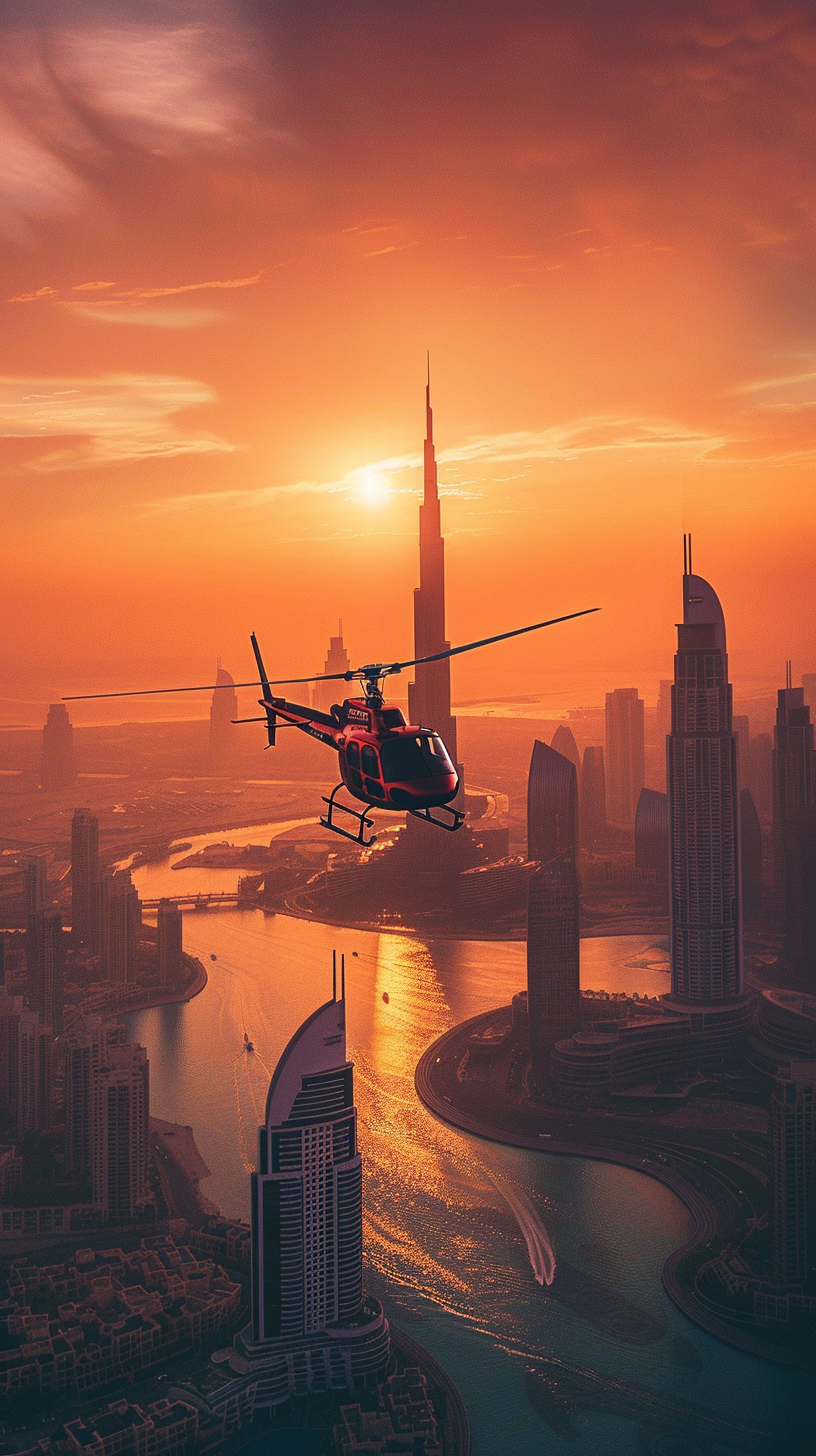 Dubai Helicopter Tour Susnet 2.0