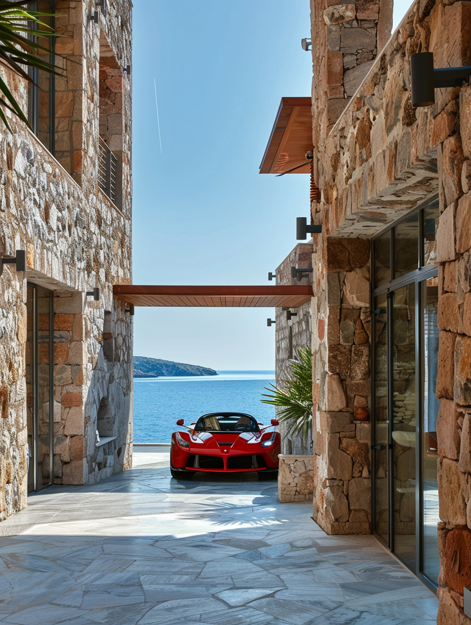 Greek Island Ferarri
