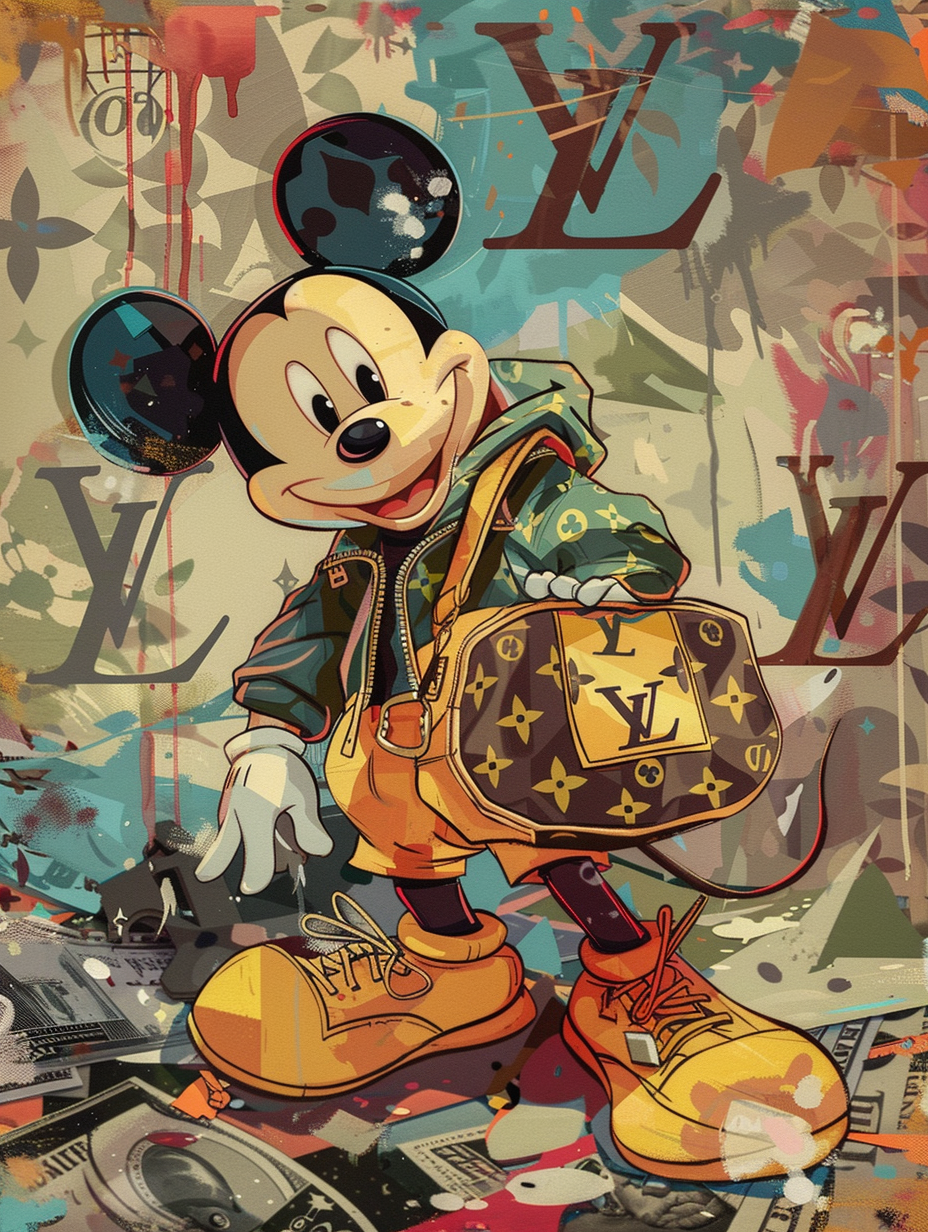 Mickey Mouse Bag Louis Vuitton