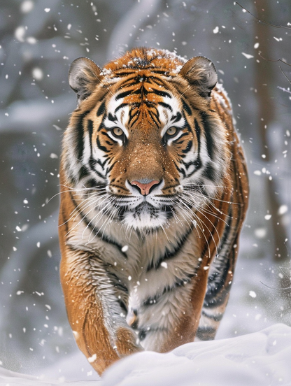 Siberian Tiger Snow Forest 3.0