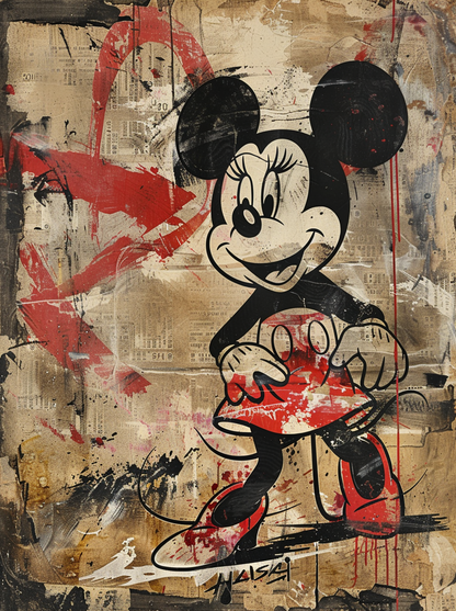 Painted minnie 2.0