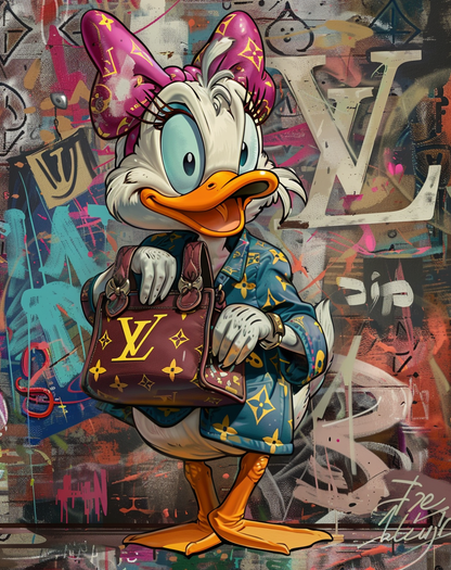 Daisy Duck Shock Louis Vuitton Bag