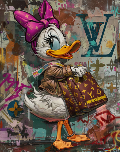 Daisy Duck Louis Vuitton Bag