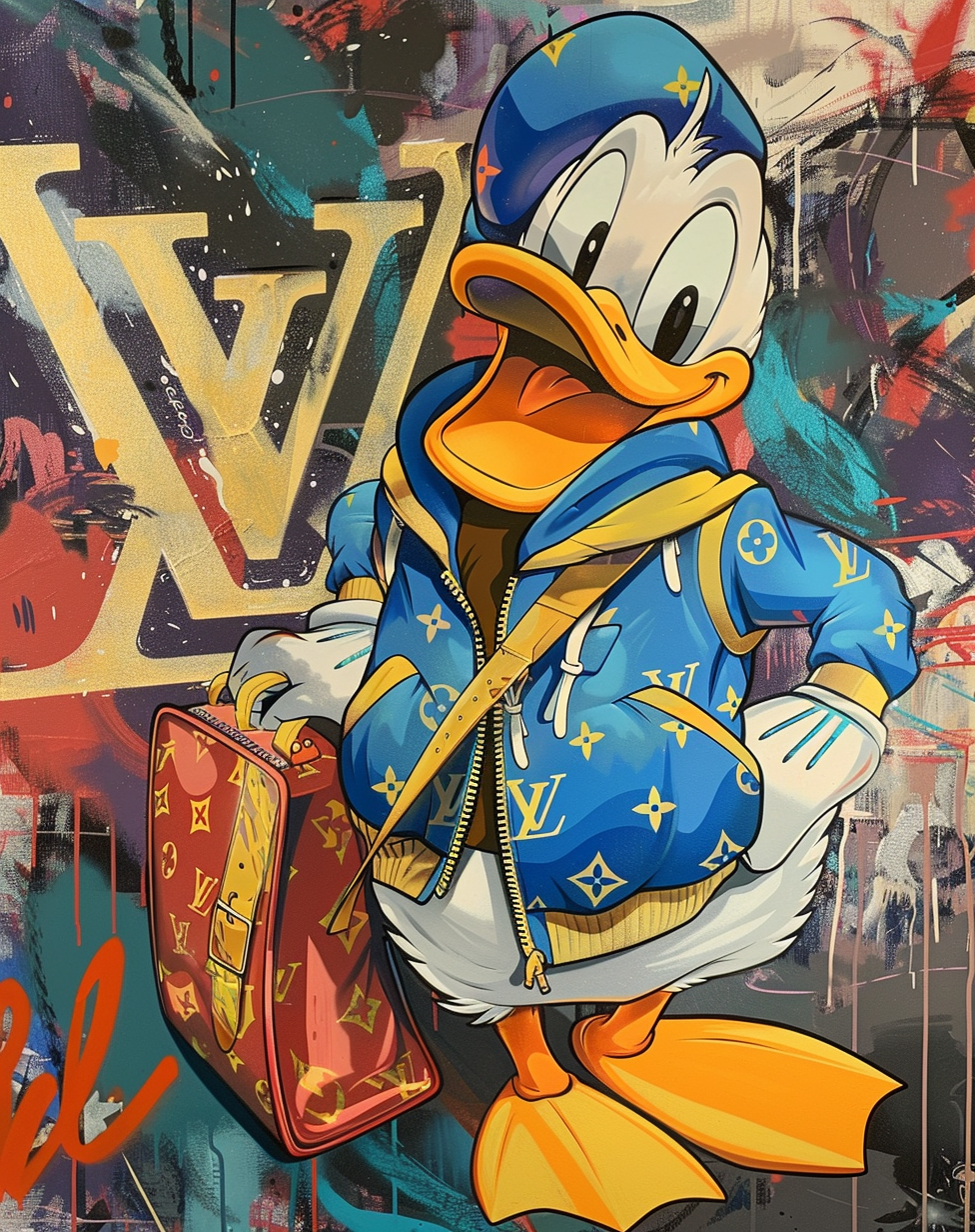 Donald Duck Louis Vuitton