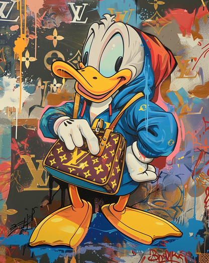 Donald Duck Louis Vuitton Bag