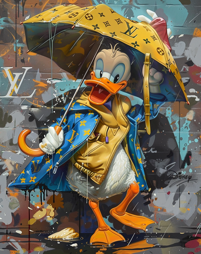 Donald Duck Louis Vuitton Umbrella 3.0