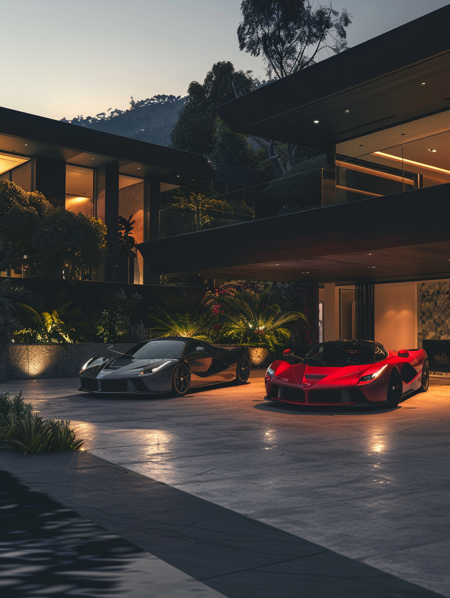 Ferrari's Front Mansion